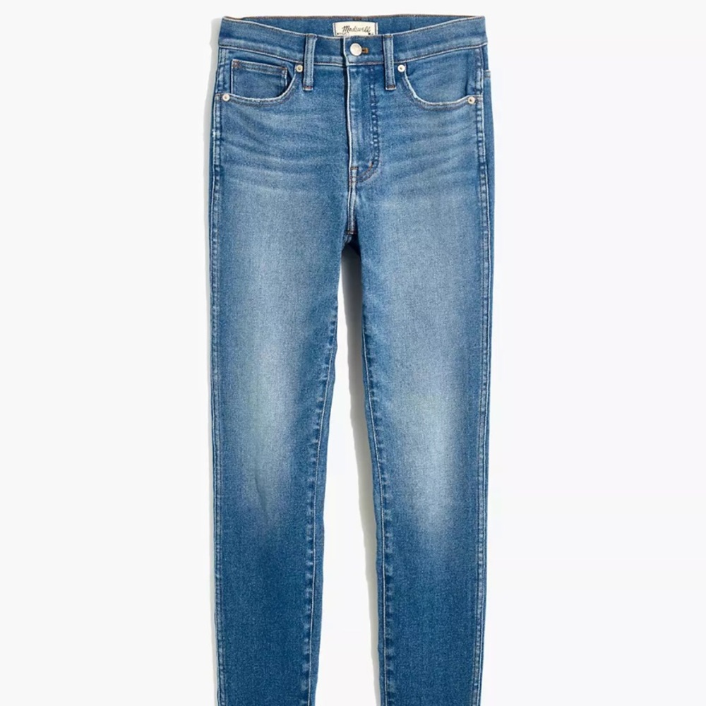 Madewell | 25 | 10” high-rise skinny crop jean